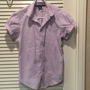 Ralph Lauren sport. Lavender and white. Size 8. Perfect for summer.